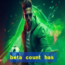 beta count has changed pt br